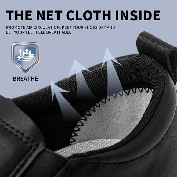 Women's Non-Slip Work Shoes Breathable Flyknit Mesh Light Comfortable - Picture 6 of 8